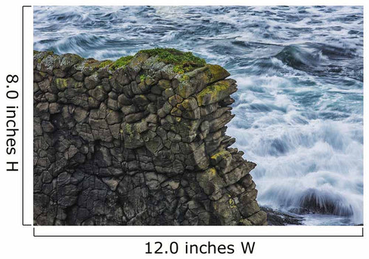 Old Horizontal Lava Flow Wall Decal