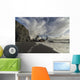 Large Waves Crash against Wall Decal Design 2