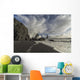 Large Waves Crash against Wall Decal Design 2