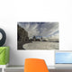 Large Waves Crash against Wall Decal Design 1