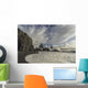 Large Waves Crash against Wall Decal Design 1