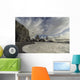 Large Waves Crash against Wall Decal Design 1