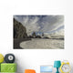 Large Waves Crash against Wall Decal Design 1