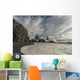 Large Waves Crash against Wall Decal Design 1