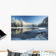 Winter Landscape with Ice Wall Decal Design 2