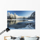 Winter Landscape with Ice Wall Decal Design 2