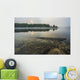 Sunrise over Tranquil Lake Wall Decal Design 2