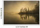 Sunrise over Tranquil Lake Wall Decal Design 1