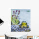 Bull Frog Resting Log Wall Decal