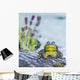 Bull Frog Resting Log Wall Decal