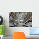 Water Flowing River with Wall Decal Design 4