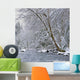 Water Flowing River with Wall Decal Design 1