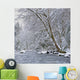 Water Flowing River with Wall Decal Design 1