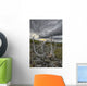 Lenticular clouds, Crow Mountain, caribou antlers Wall Mural