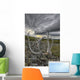 Lenticular clouds, Crow Mountain, caribou antlers Wall Mural