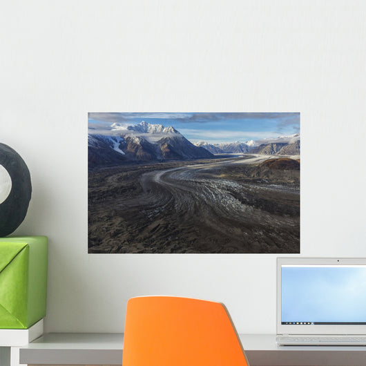 Kluane National Park and Reserve with Kaskawalsh Glacier Wall Mural