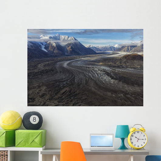 Kluane National Park and Reserve with Kaskawalsh Glacier Wall Mural