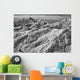 Black and White Aerial Wall Decal