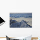 Aerial Mountains and Icefields Wall Decal