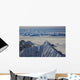 Aerial Mountains and Icefields Wall Decal