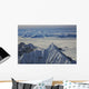 Aerial Mountains and Icefields Wall Decal