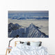 Aerial Mountains and Icefields Wall Decal