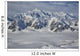 Aerial Mount Logan Kluane Wall Decal