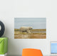 Polar Bear Walking along Wall Decal