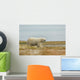 Polar Bear Walking along Wall Decal