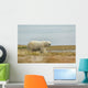 Polar Bear Walking along Wall Decal
