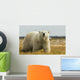 Polar Bear Walking Coast Wall Decal