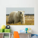 Polar Bear Walking Coast Wall Decal
