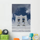 Whitewashed Bell Tower and Wall Decal
