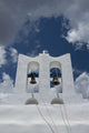 Whitewashed Bell Tower and Wall Decal