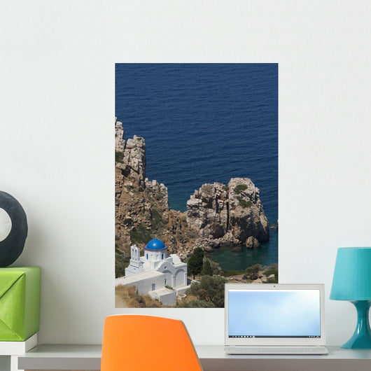 Blue Domed Church Water's Wall Decal