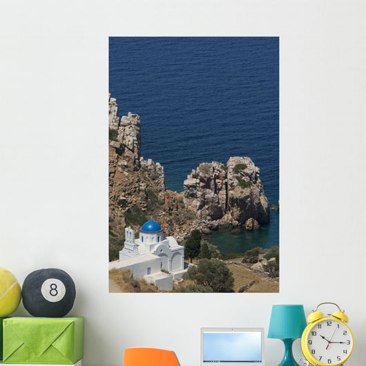 Blue Domed Church Water's Wall Decal