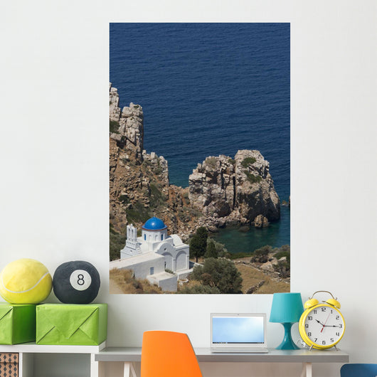Blue Domed Church Water's Wall Decal