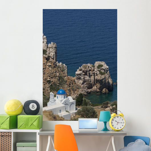 Blue Domed Church Water's Wall Decal
