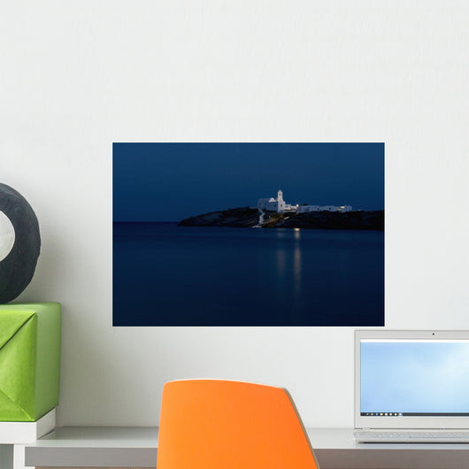 Chrysopiyi Monastery Southeastern Sifnos Wall Decal Design 1