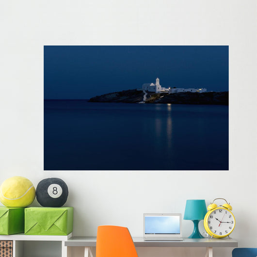 Chrysopiyi Monastery Southeastern Sifnos Wall Decal Design 1