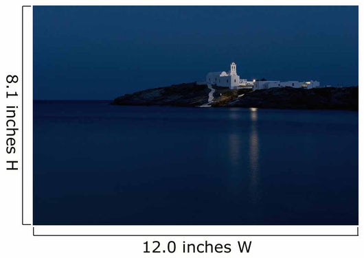 Chrysopiyi Monastery Southeastern Sifnos Wall Decal Design 1