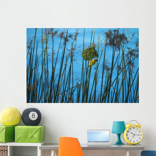 Masked Weaver Hanging Wall Decal
