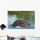 Hippo Snorting Spray Water Wall Decal