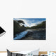 Looking up Small Waterfall Wall Decal
