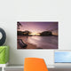 Dugout Canoe Small Beach Wall Decal Design 3