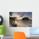 Dugout Canoe Small Beach Wall Decal Design 2