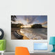 Dugout Canoe Small Beach Wall Decal Design 2