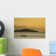 Silhouette Fishermen Wall Decal
