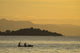 Silhouette Fishermen Wall Decal