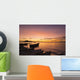Fishing Boats Dusk Cape Wall Decal
